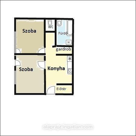 Lelle-Kert Apartman 01 Balatonlelle Esterno foto